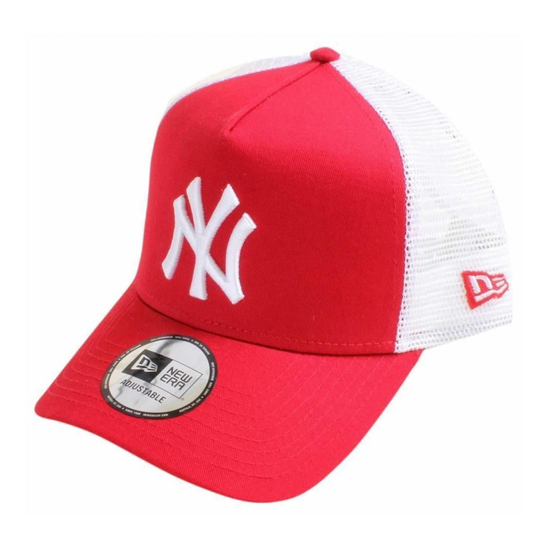 New Era Mlb Clean Trucker 2 Ny Yankees Men's Cap Scarlet/White Os