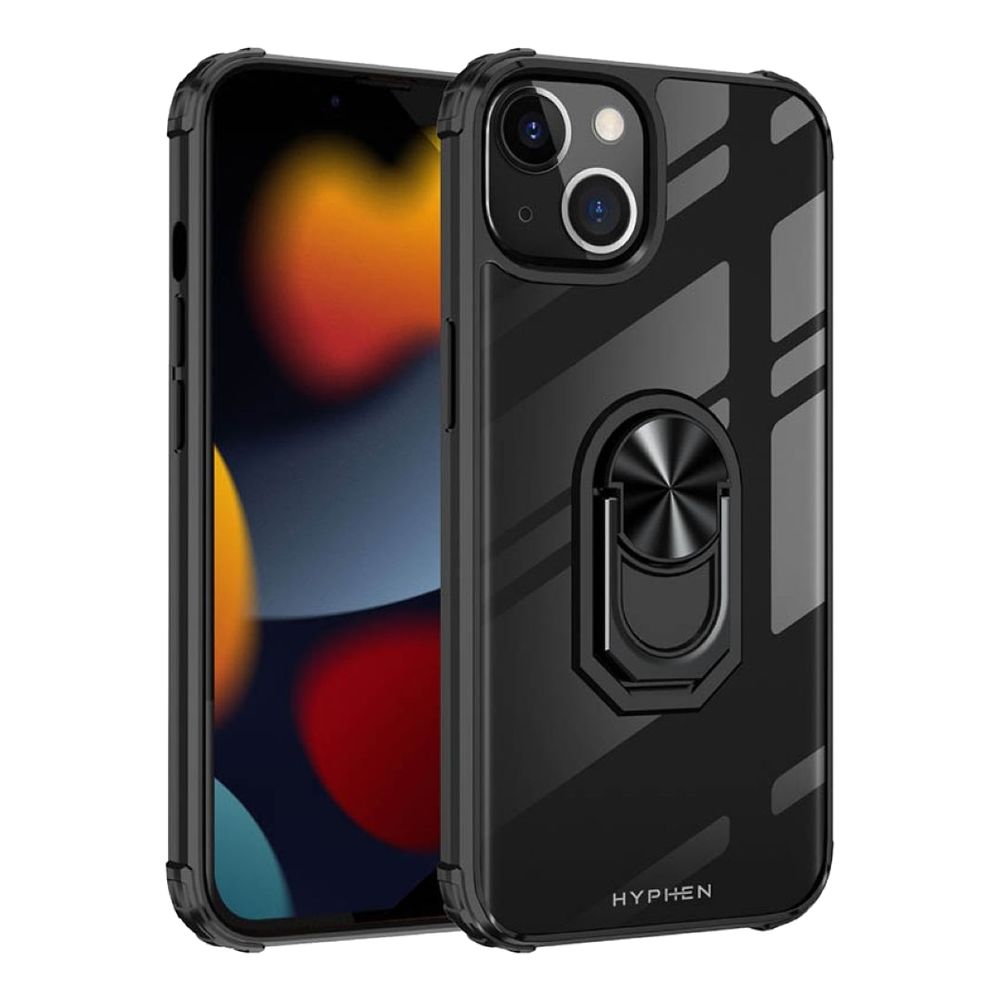 HYPHEN NEXA Bumper Ring Case for iPhone 13 Black