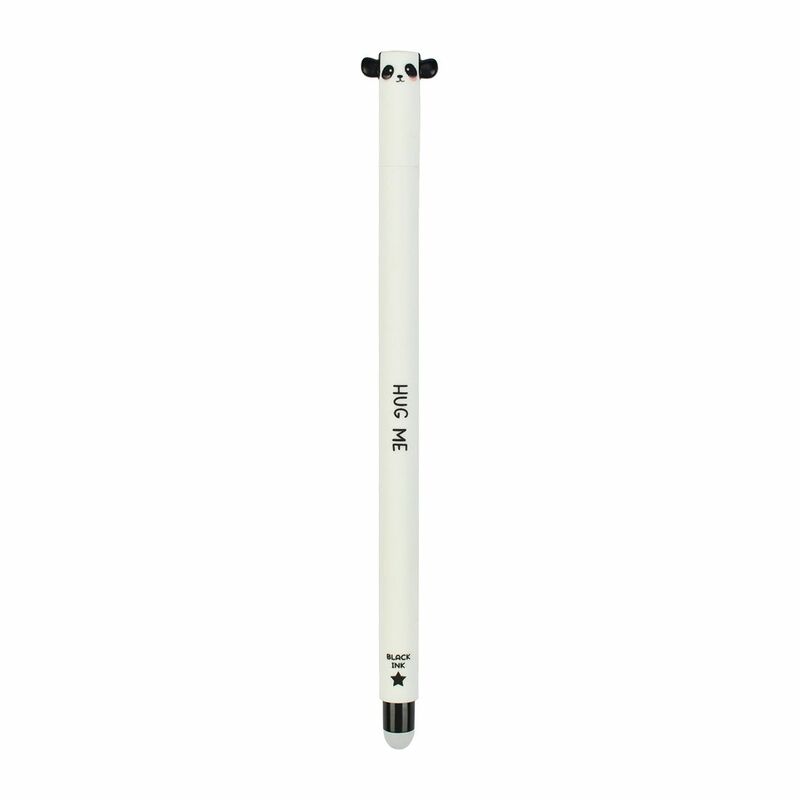 Legami Erasable Gel Pen - Panda - Black