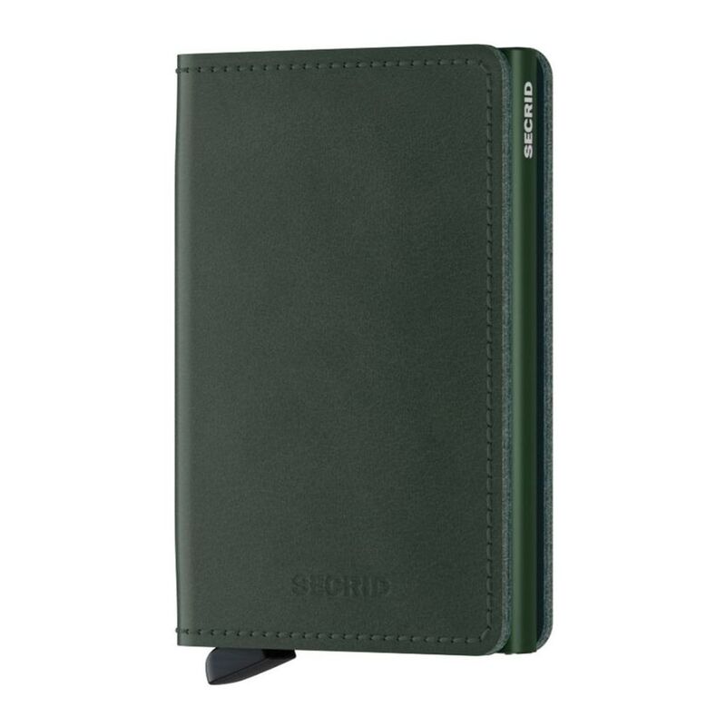 Secrid Slimwallet - Original Leather - Green