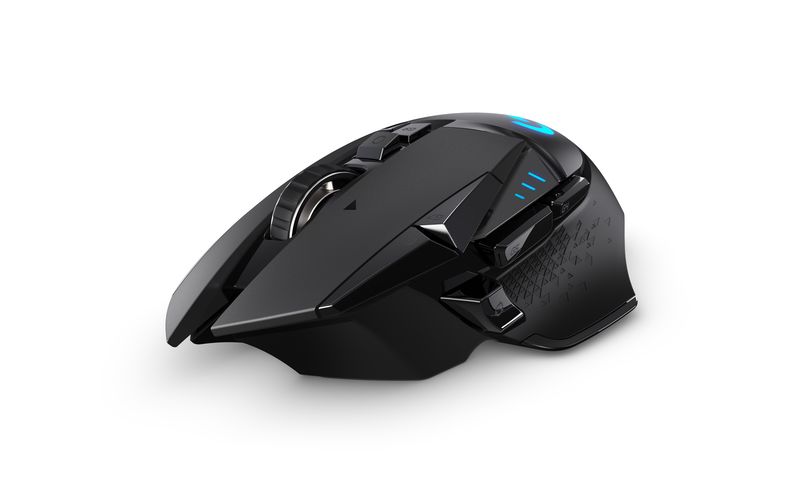 ماوس الألعاب اللاسلكي Logitech G G502 LIGHTSPEED مع المستشعر HERO وبأوزان قابلة للضبط