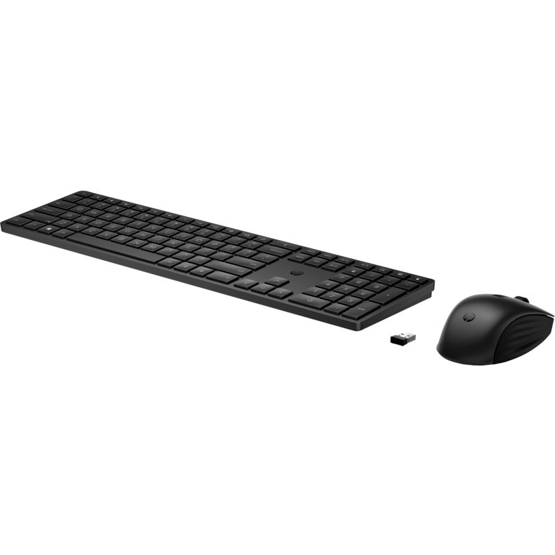HP 650 Wireless Keyboard And Mouse Combo Set - Black (Arabic/English)