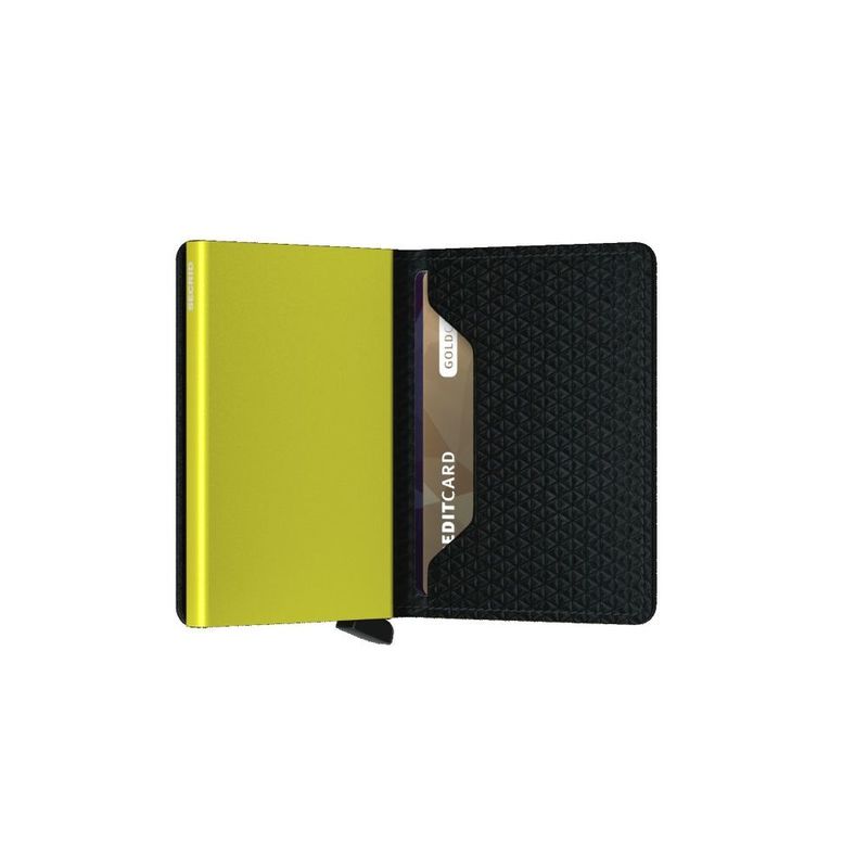 Secrid Slimwallet - Diamond Leather - Black