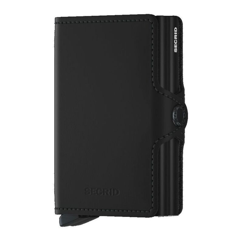 Secrid Twinwallet - Matte Leather - Black