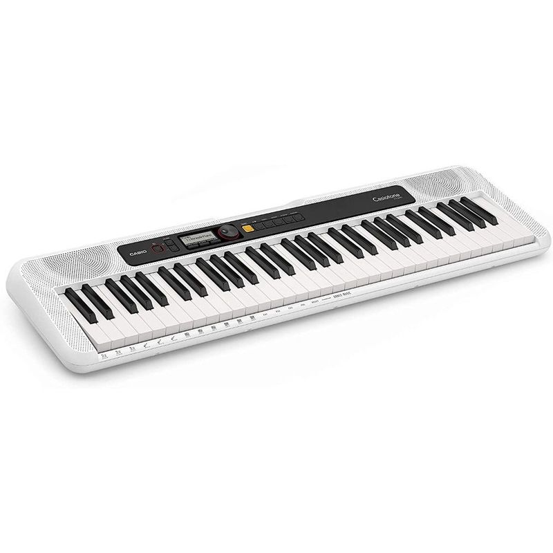 Casio Casiotone CTS-200 61-Key Portable Electric Keyboard White