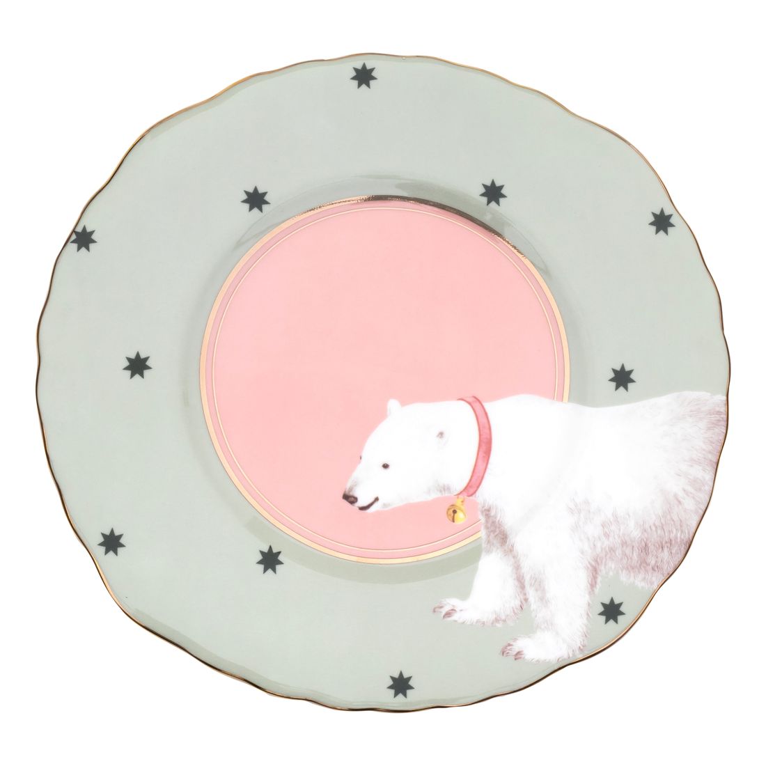 Yvonne Ellen Polar Bear Sandwich Plate 22cm