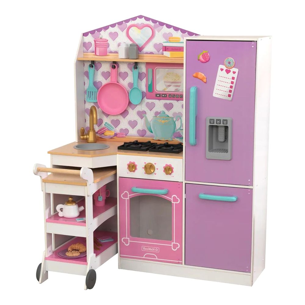 Kidkraft Sweet Snack Time Cart & Play Kitchen