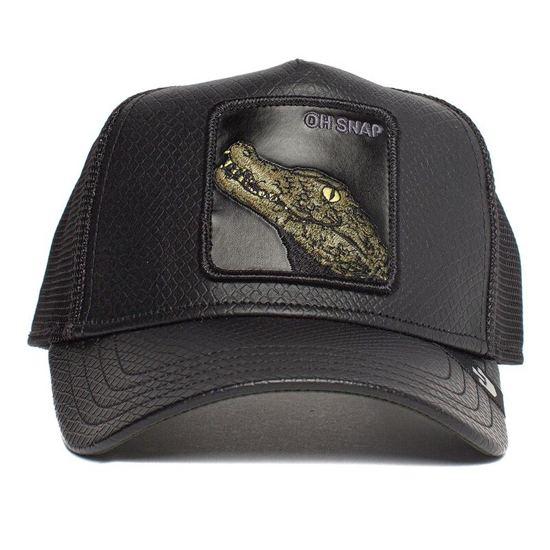 Goorin Bros Leaping Lizards Trucker Cap Black