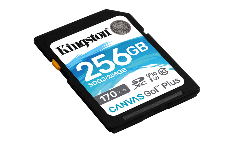 Kingston 256GB Canvas Go Plus UHS-I SDXC Memory Card