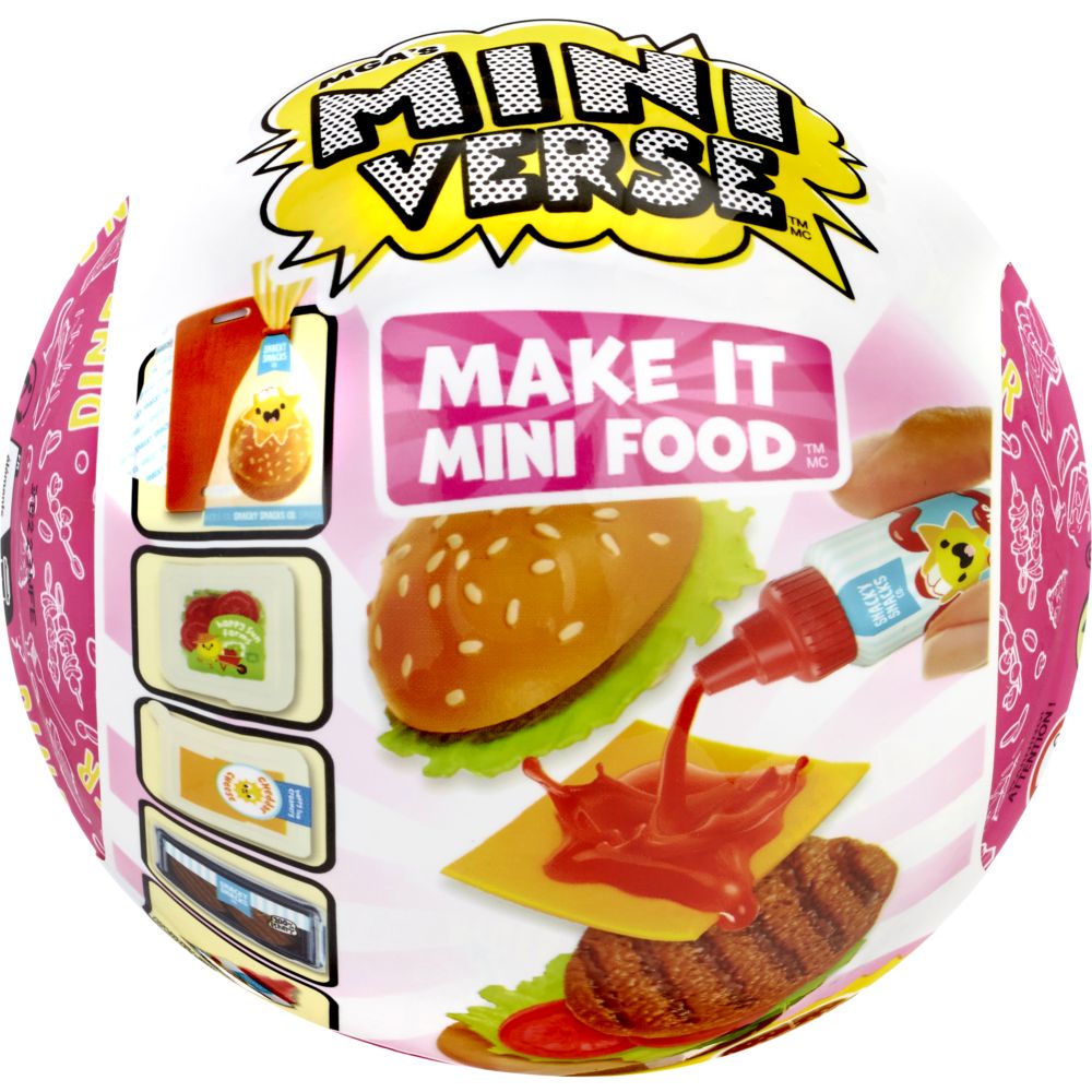 Mga's Miniverse Make It Mini Foods Diner Series 3 Mga-505419 (Assorted - Includes 1)