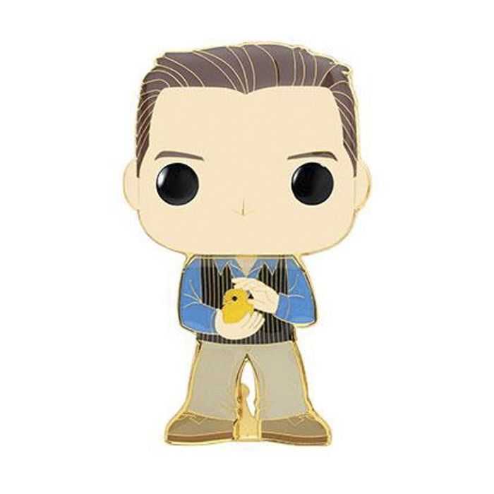 Funko Enamel Pin! Television Friends Chandler Bing With Duck Enamel Pin 4-Inch