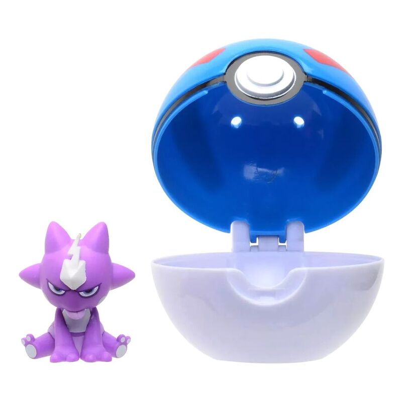 Pokemon Clip N Go Toxel + Great Ball