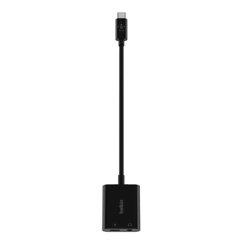 Belkin Rockstar 3.5mm Audio + USC-C Charge Adapter