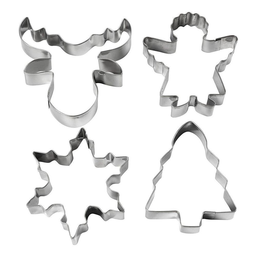 Creativ Cookie Cutters Christmas Tree Angel Reindeer Snowflake