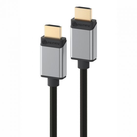 Alogic Super Ultra 8K HDMI Male to HDMI Male Cable Space Grey 2m