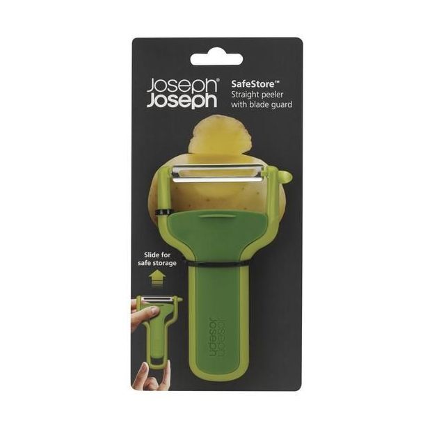 Joseph Joseph Safestore Straight Peeler Green