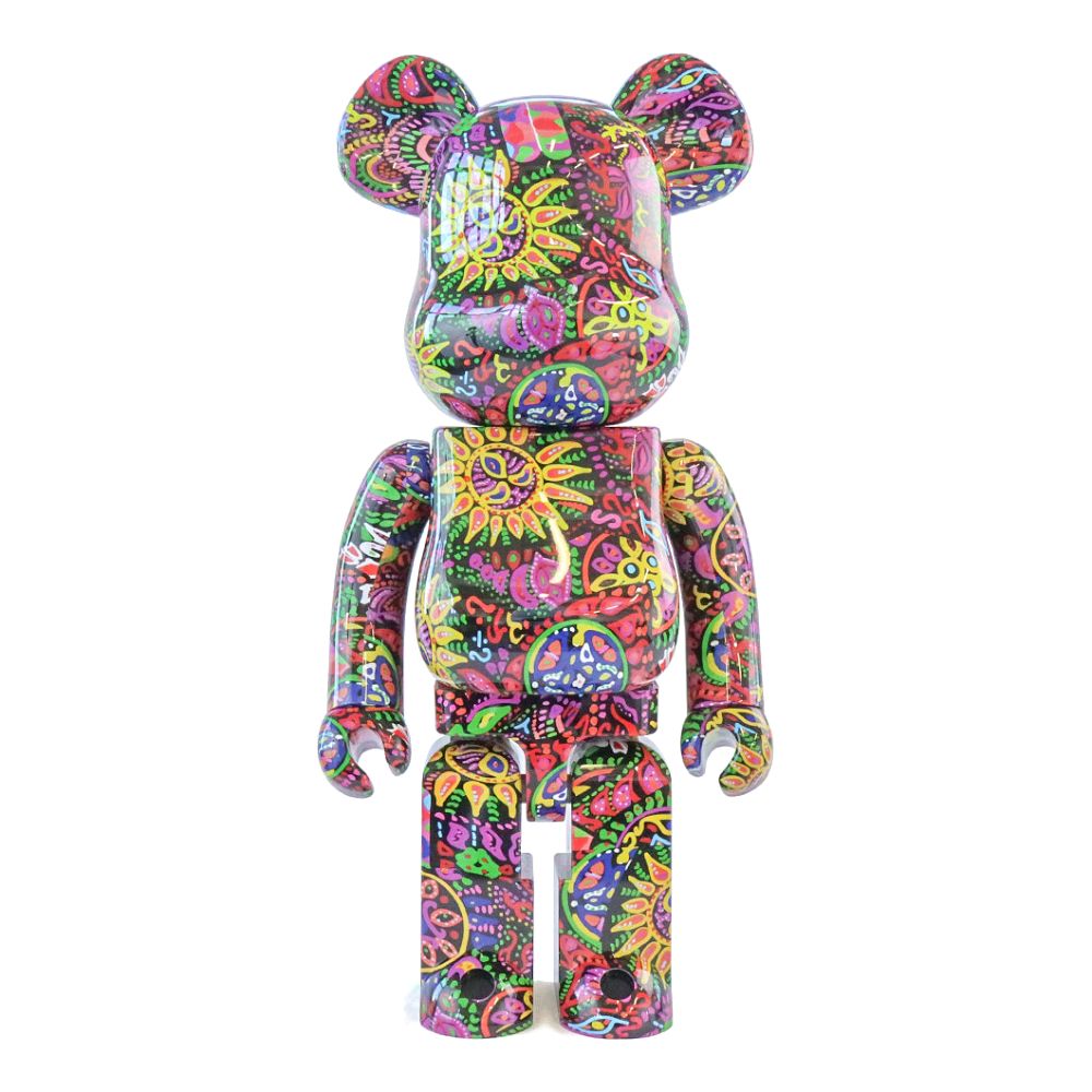 Bearbrick 1000% Psychedelic Paisley (70 Cm)