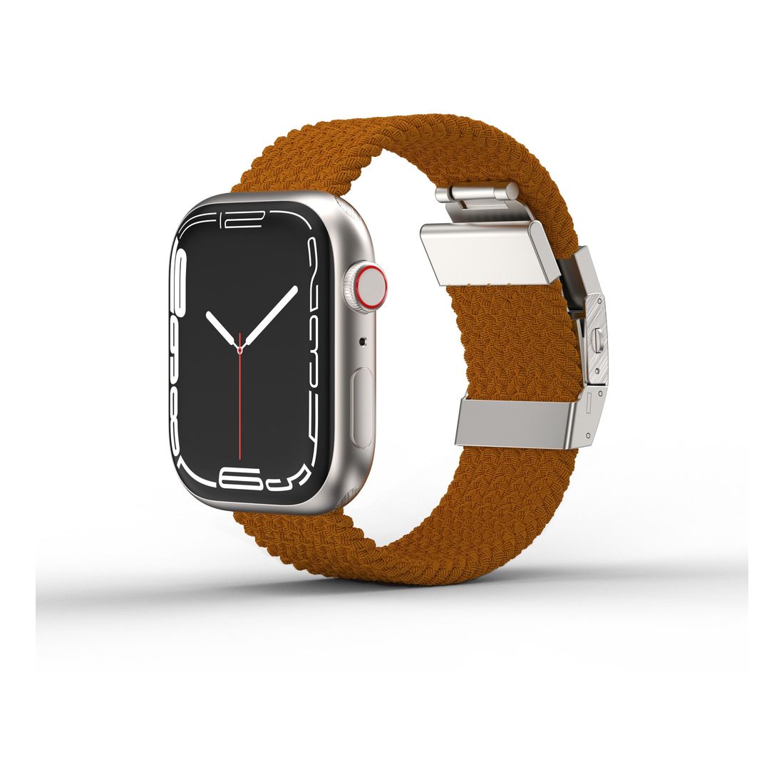 AmazingThing 41mm Titan Weave Braided Sport with Titanlink Band for Apple Watch Series 7 - Brown