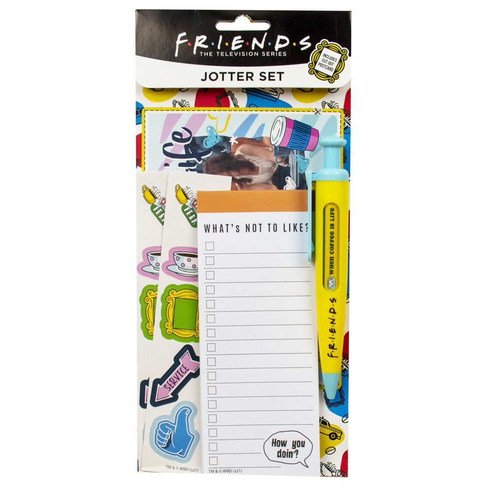 Friends Jotter Set - Icons