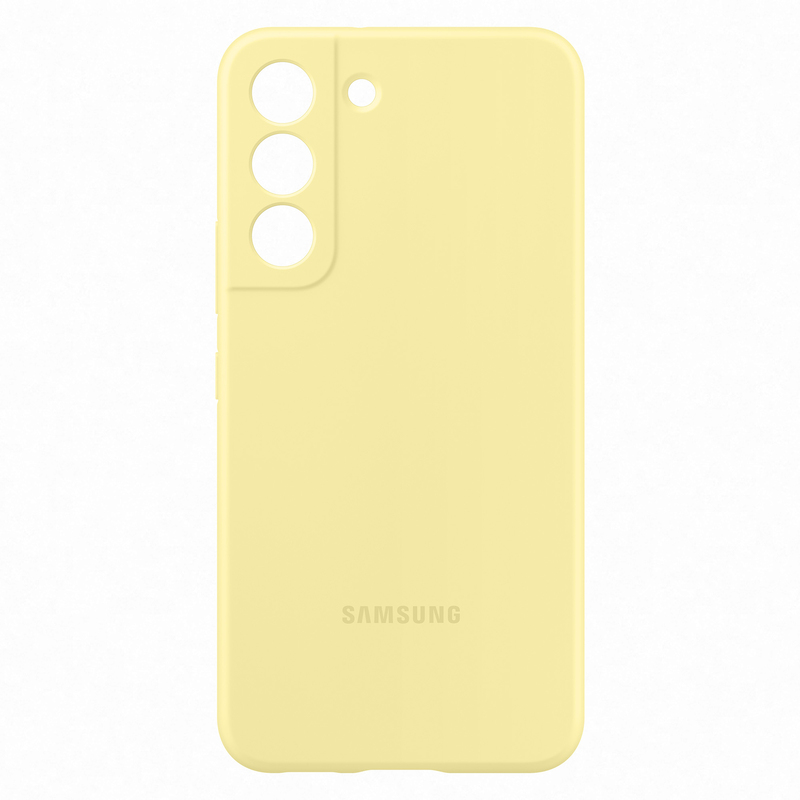 Samsung Silicone Cover Yellow for Galaxy S22