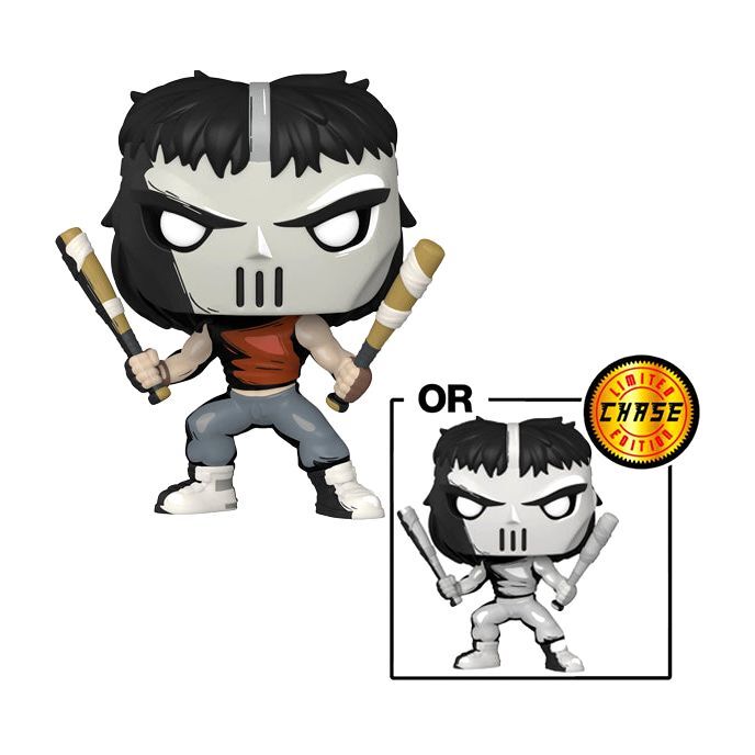 Funko Pop Comics TMNT Casey Jones Black & White Vinyl Figure (With Chase*)