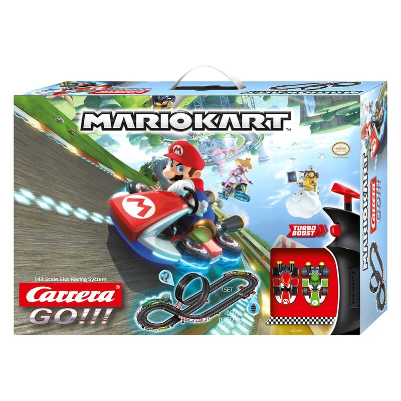 Carrera Go Nintendo Mariokart 8 Slot Car Racing System 4.9m Carrera Go Nintendo Mariokart 8 Slot Car Racing System 4.9m