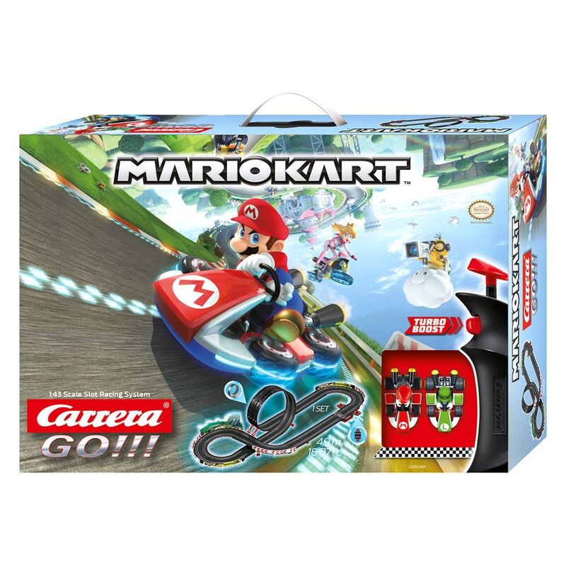 Carrera Go Nintendo Mariokart 8 Slot Car Racing System 4.9m