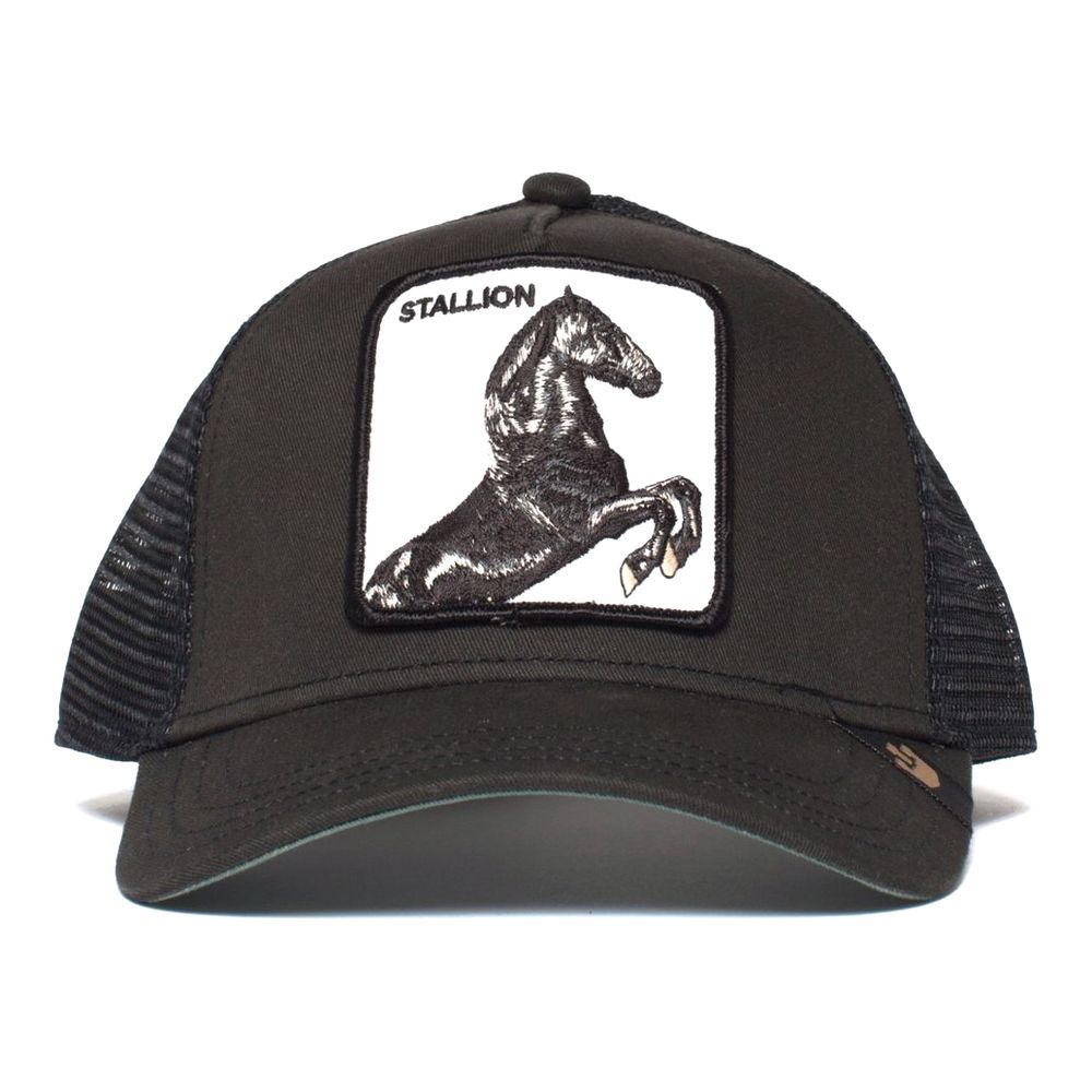 Goorin Bros The Stallion Unisex Trucker Cap - Black