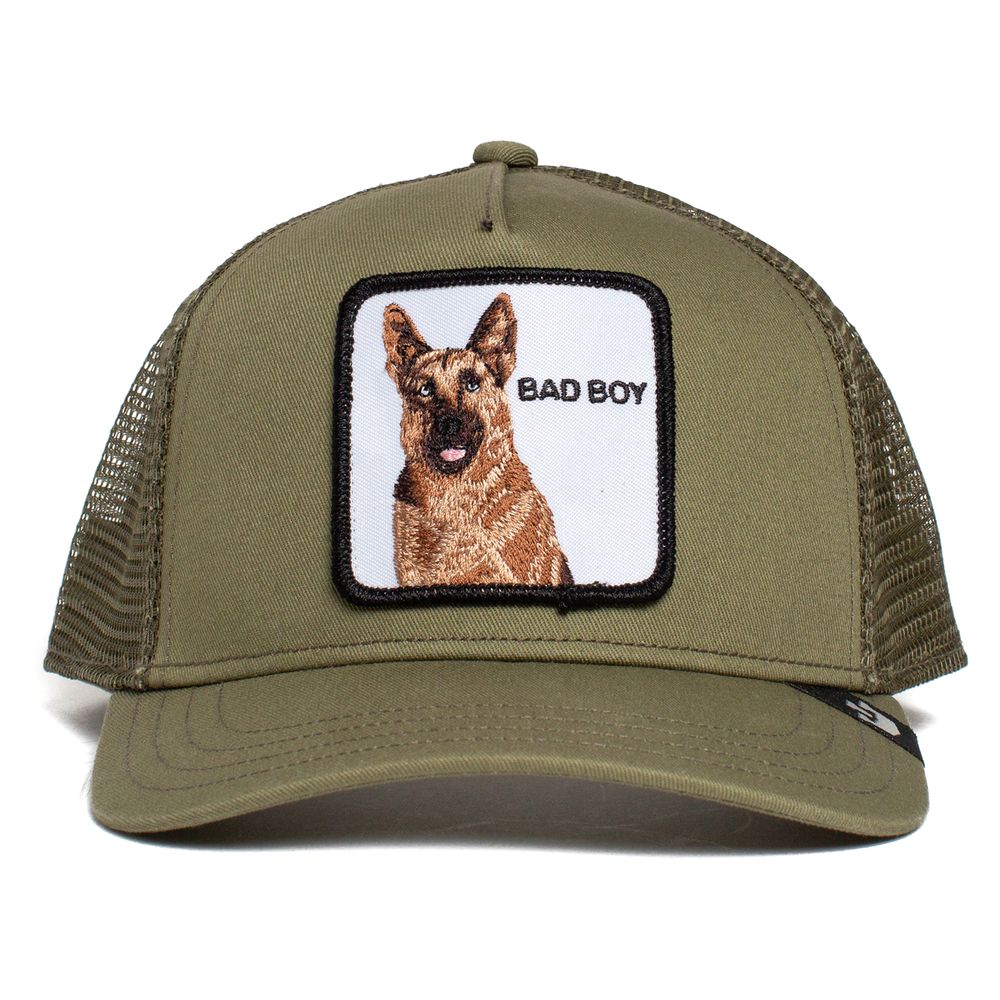 Goorin Bros The Bad Boy Unisex Trucker Cap - Olive