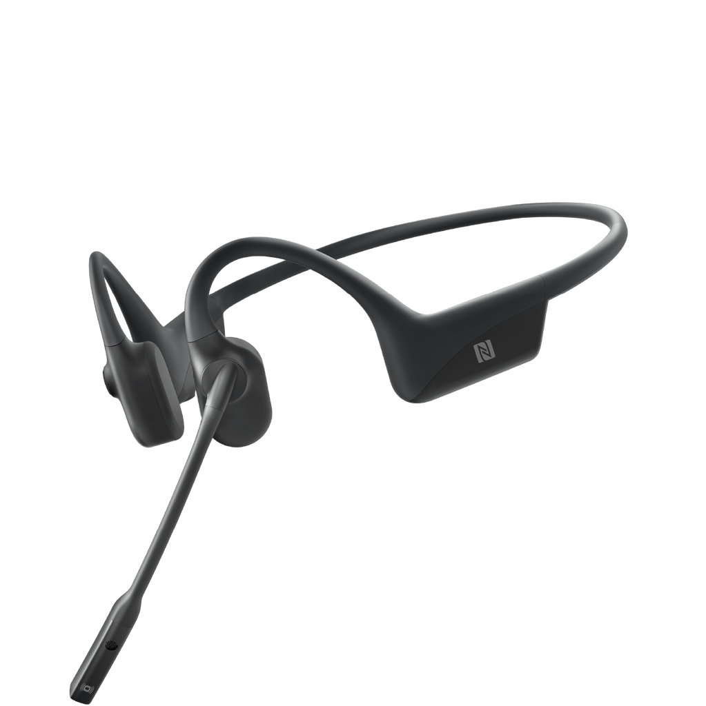 Shokz OpenComm Wireless Neckband Headphones with Mic - Black