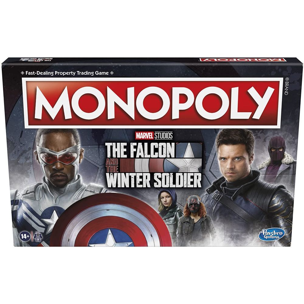 Hasbro Gaming Monopoly Marvel The Falcon and the Winter Soldier Board Game