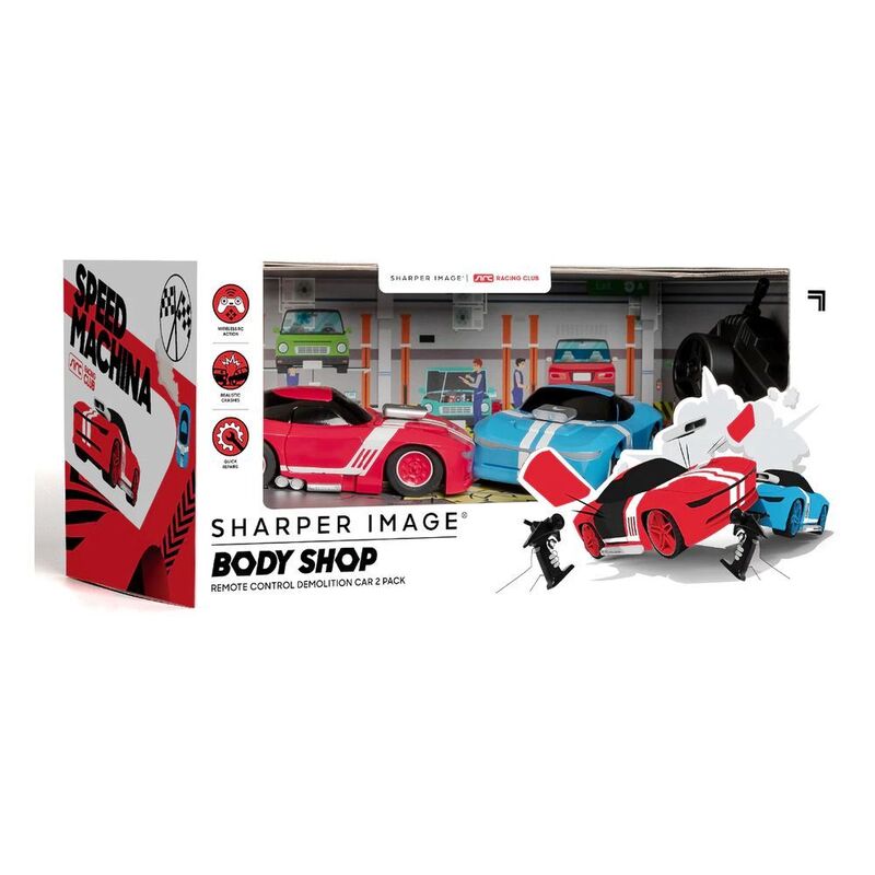 Sharper Image Body Shop R/C Demolition Car (Pack Of 2) Sharper Image Body Shop R/C Demolition Car (Pack Of 2)
