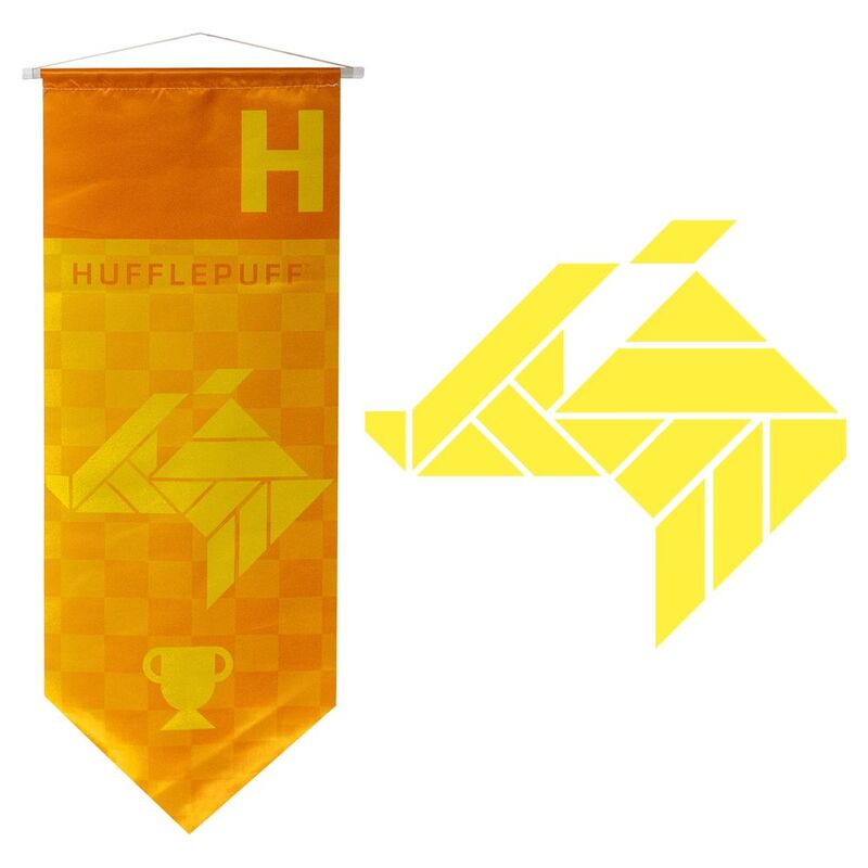 Sihir Dukkani Harry Potter Wizarding World Hufflepuff Pennant Sword Cut (30x75cm) Sihir Dukkani Harry Potter Wizarding World Hufflepuff Pennant Sword Cut (30x75cm)