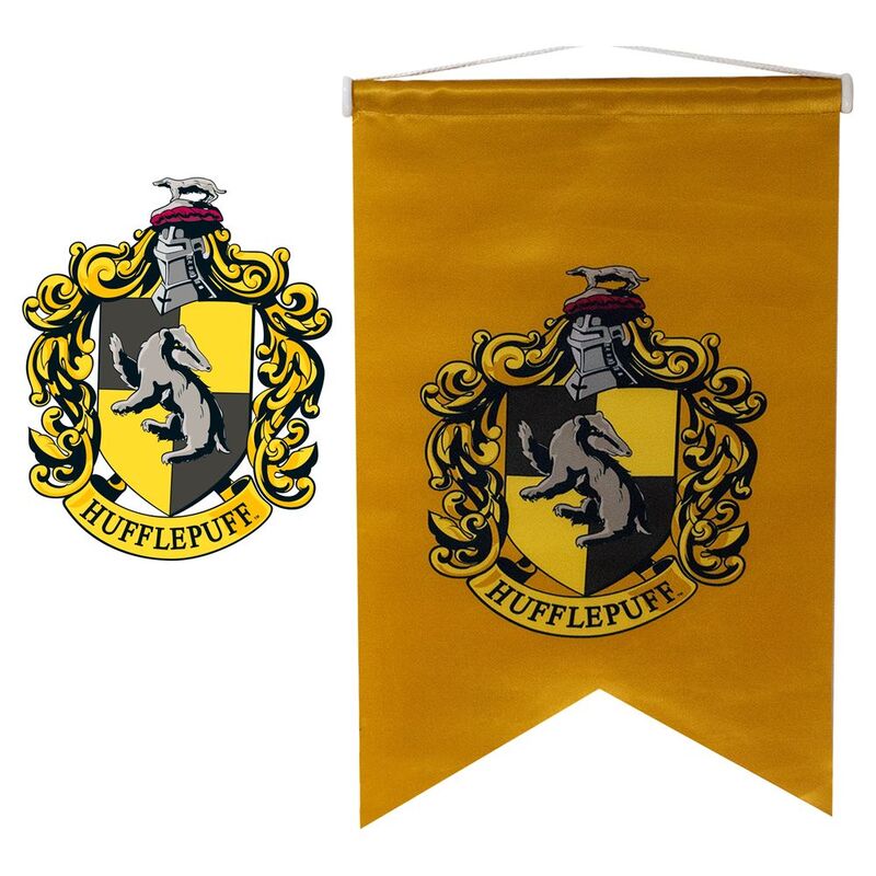 Sihir Dukkani Harry Potter Wizarding World Hufflepuff Big Streamer Dovetail Cut (50x75cm) Sihir Dukkani Harry Potter Wizarding World Hufflepuff Big Streamer Dovetail Cut (50x75cm)