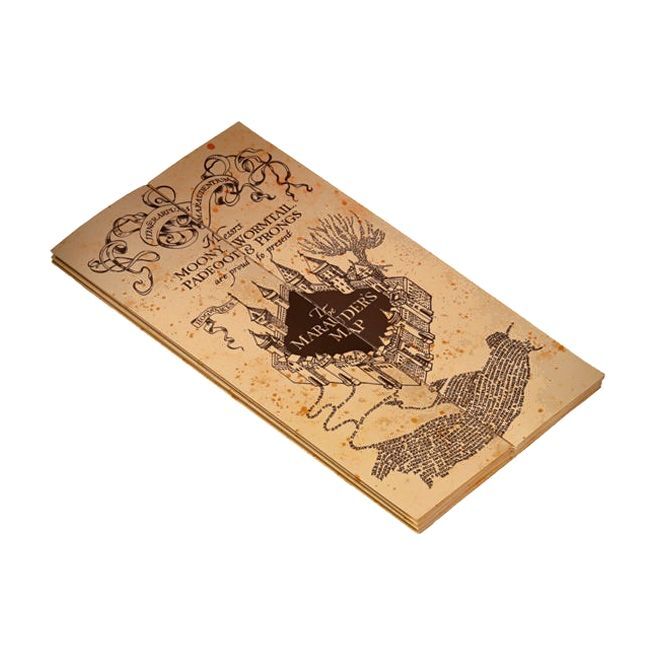 Sihir Dukkani Harry Potter Wizarding World Marauder's Map Licensed Parchment Paper