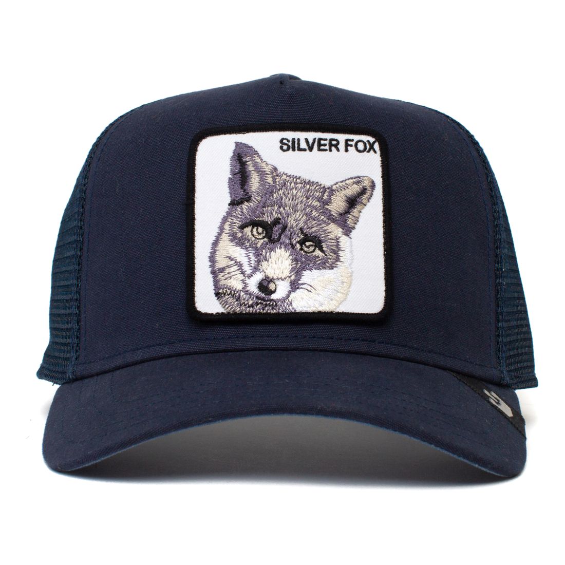 Goorin Bros The Silver Fox Unisex Trucker Cap - Navy