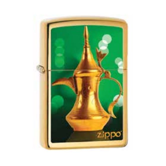 Zippo Ci014280 254B Uae Coffee Pot Design Windproof Lighter