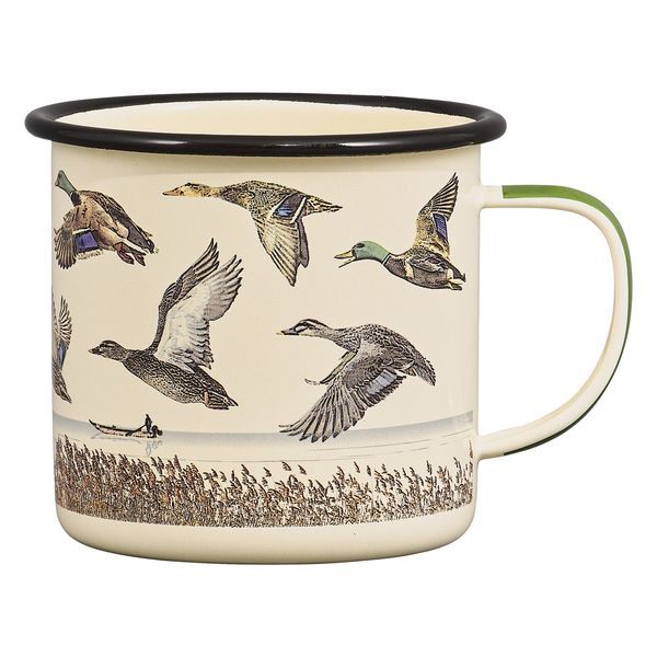 Gentlemen's Hardware Enamel Mug - Lake & Ducks 17 fl.oz / 500 ml