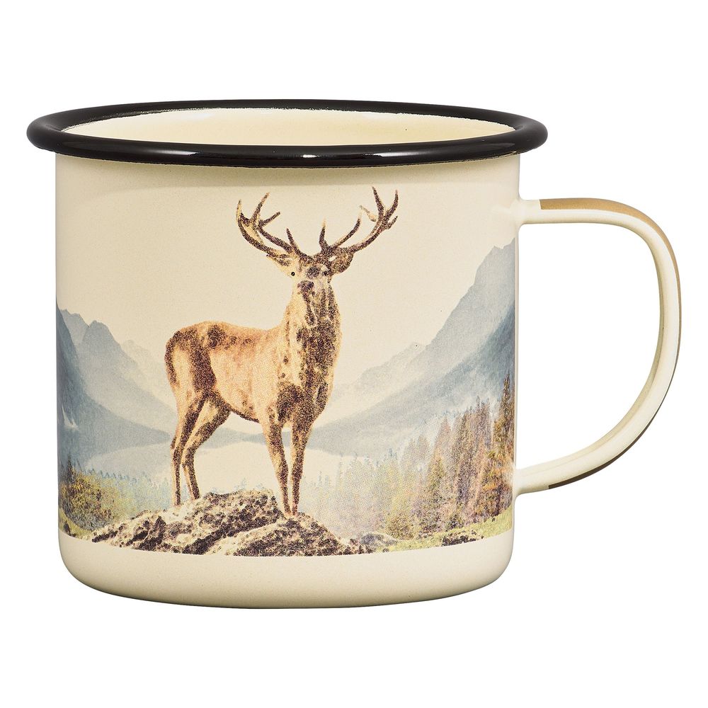 Gentlemen's Hardware Enamel Mug - Deer 17 fl.oz / 500 ml