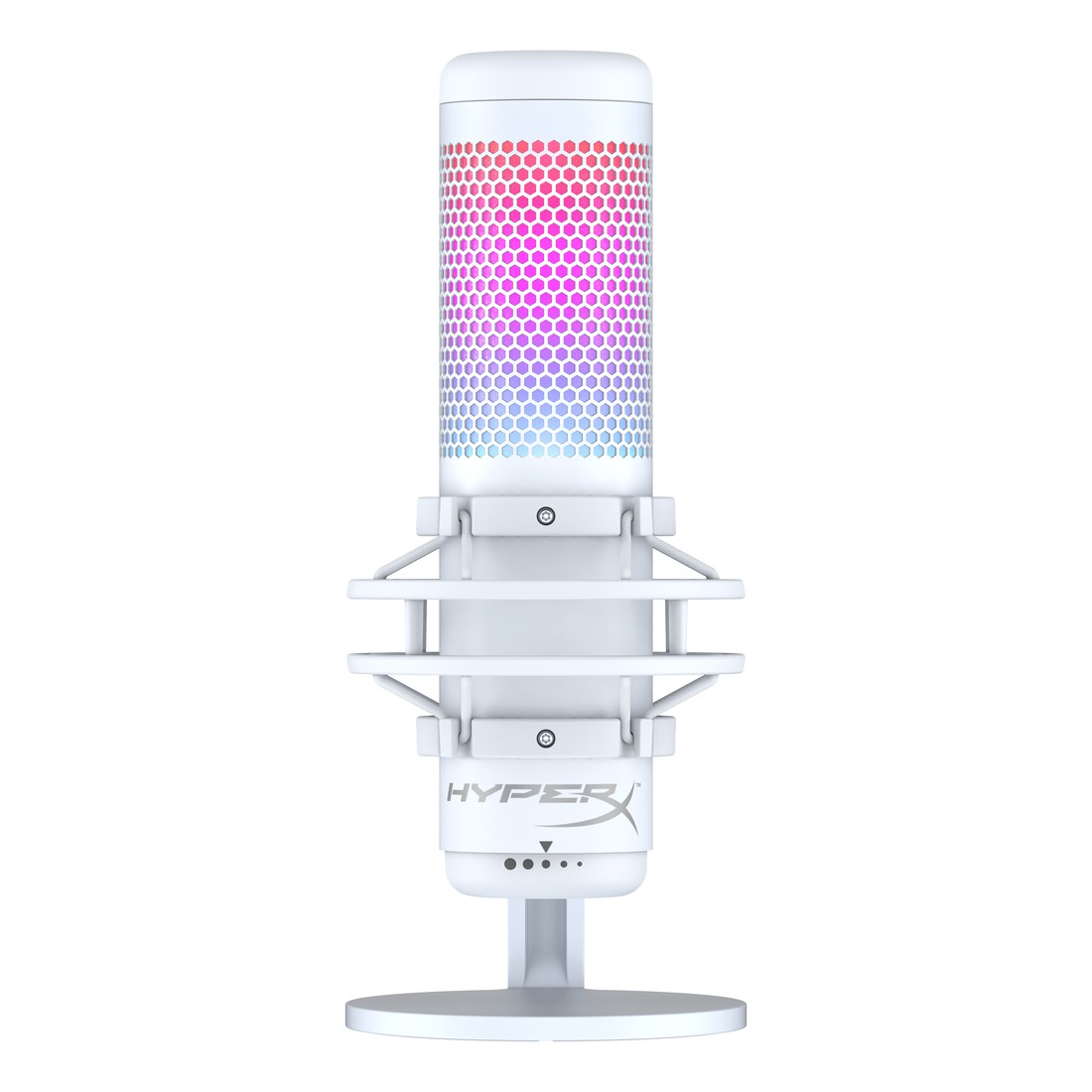 HyperX QuadCast S USB Microphone - White