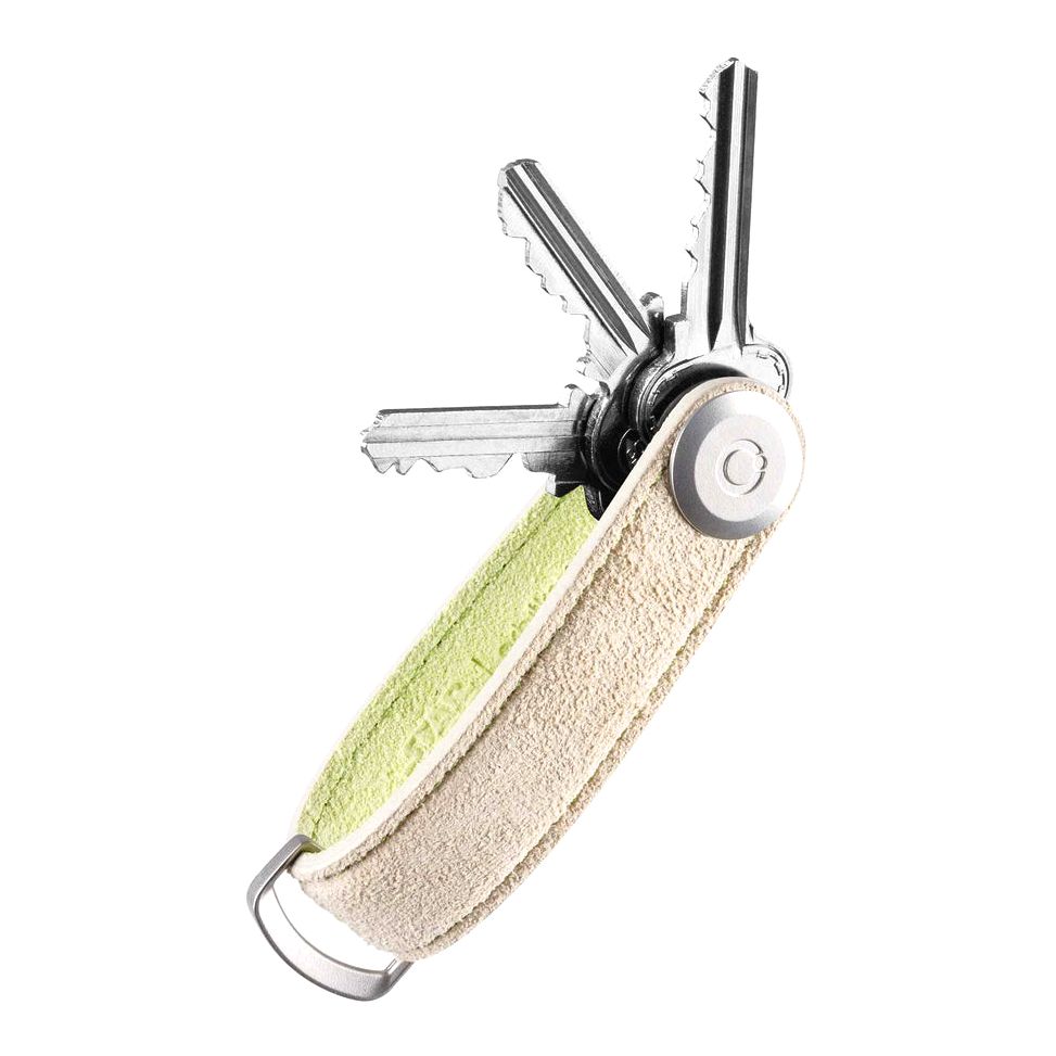 Orbitkey Star Wars Suede Leather Key Organizer Keychain - Grogu