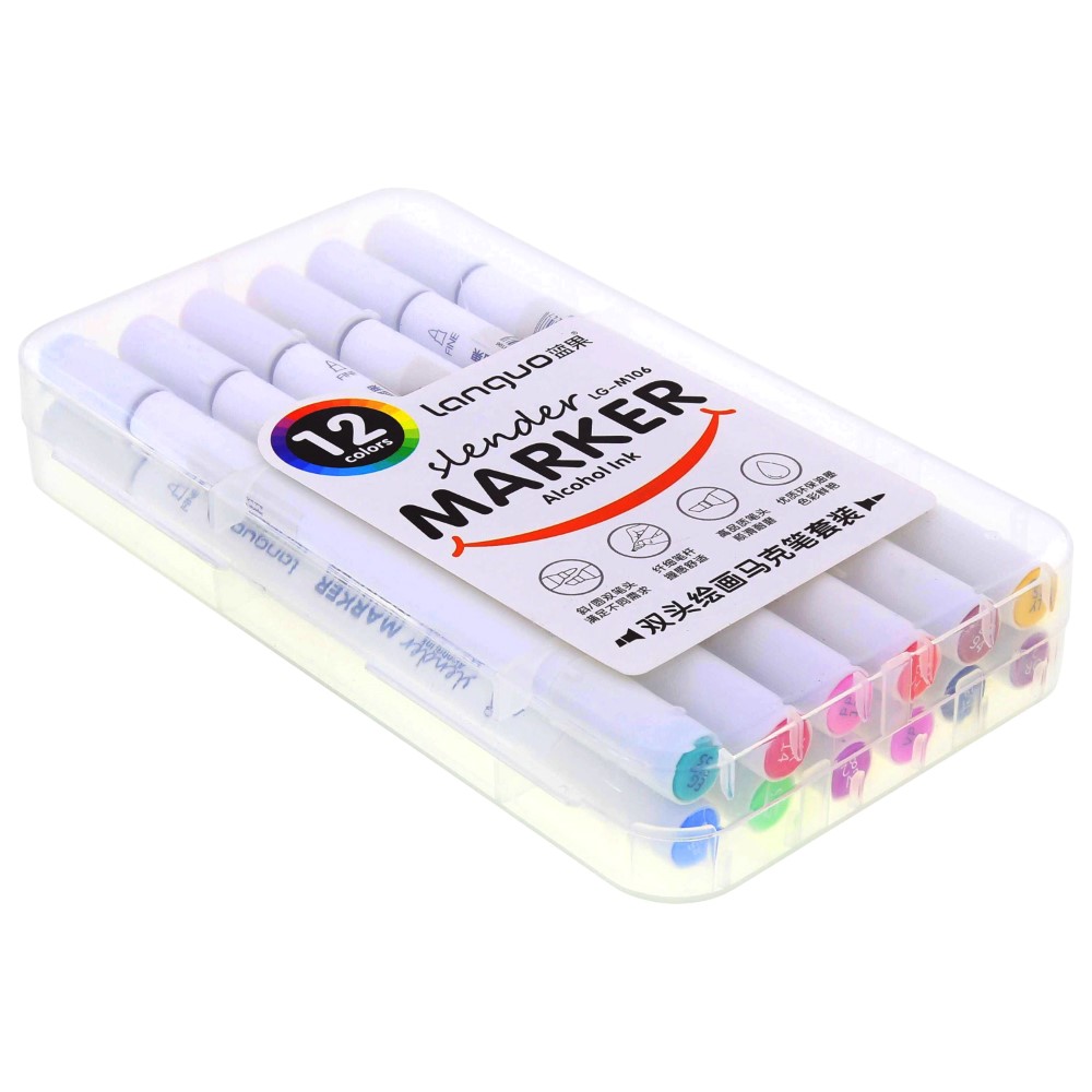 Languo Marker Pen (Set of 12)