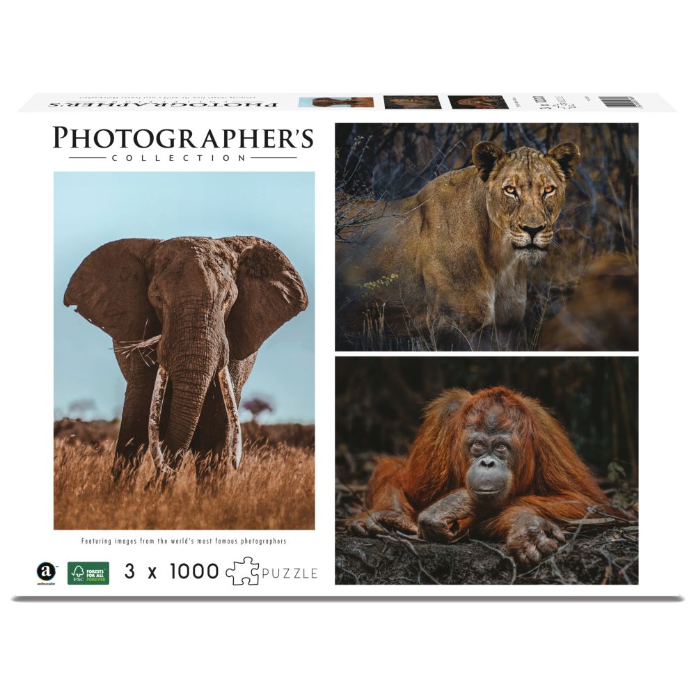 Merchant Ambassador Photographer's Collection Donald Boyd 2 Tri-Pack Puzzle (1000 Pieces)