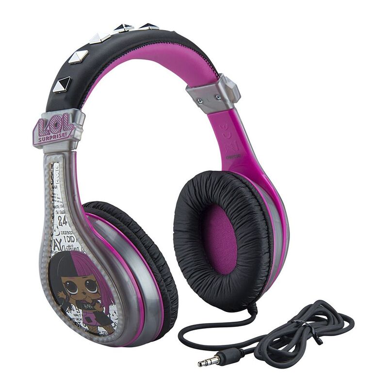 KidDesigns LOL Surprise Kids Headphones - Black KidDesigns LOL Surprise Kids Headphones - Black