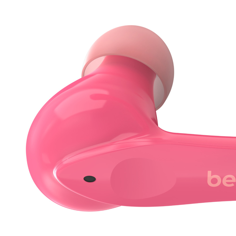 Belkin SOUNDFORM Nano True Wireless Earbuds for Kids - Pink