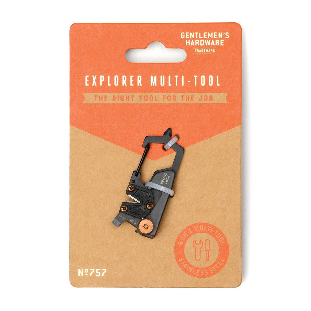 Gentlemen's Hardware 6-in-1 Mini Explorer Multi-Tool