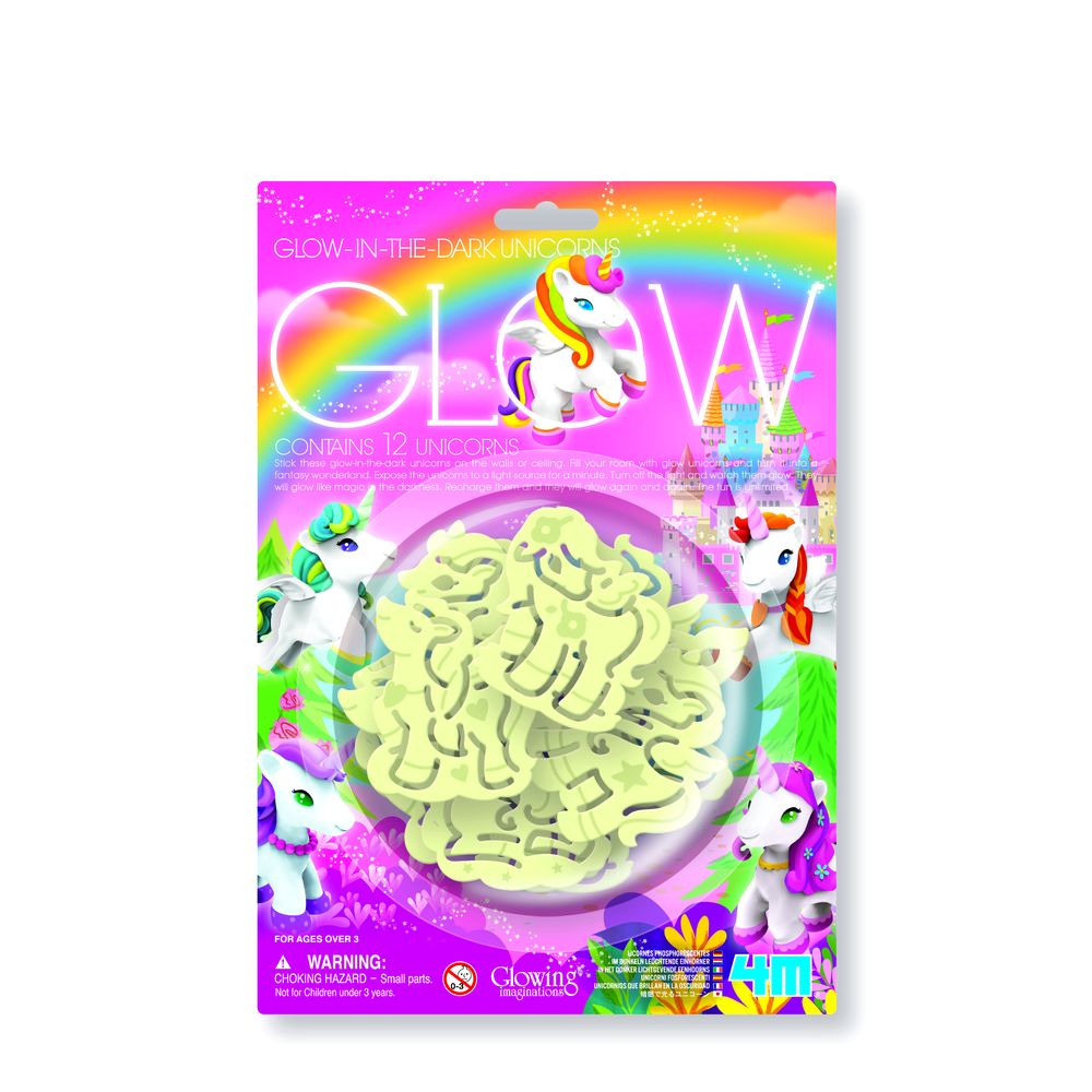 4M Glow In The Dark Unicorns