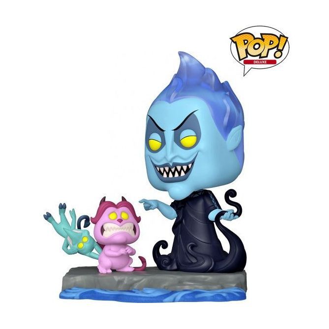 Funko Pop Deluxe Disney Villains Assemble Hades with Pain & Panic 5-inch Vinyl Figure