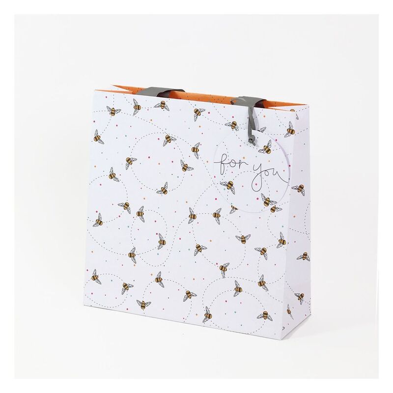 Belly Button Designs Bees Medium Gift Bag