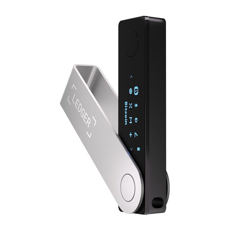 Ledger Nano X Crypto Hardware Wallet - Black